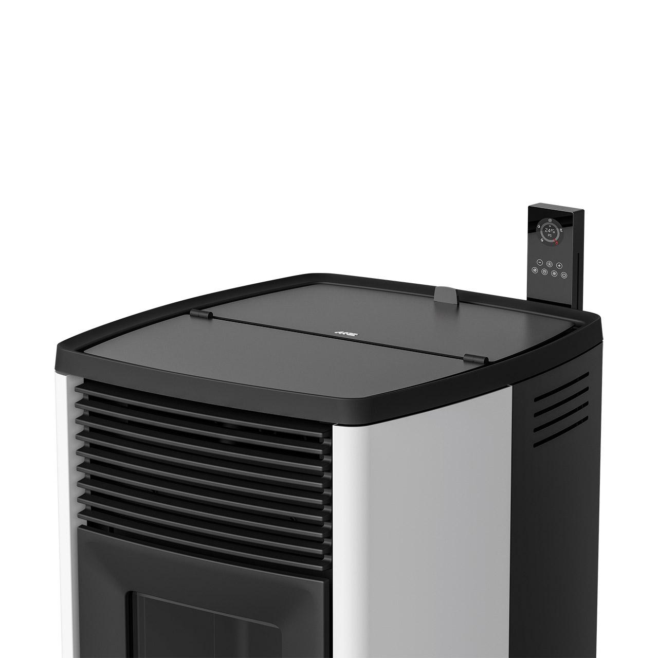 MCZ Ego Comfort Air 10 M3 Pelletofen – Stahl, kanalisierbar – Bild 4