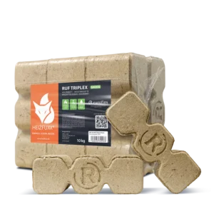 RUF Triplex Green Weichholzbriketts – 960 kg Palette